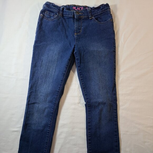 Children’s Place Super Skinny Jeans Size 10 Slim | Dark Wash Stretch Denim - Picture 2 of 7